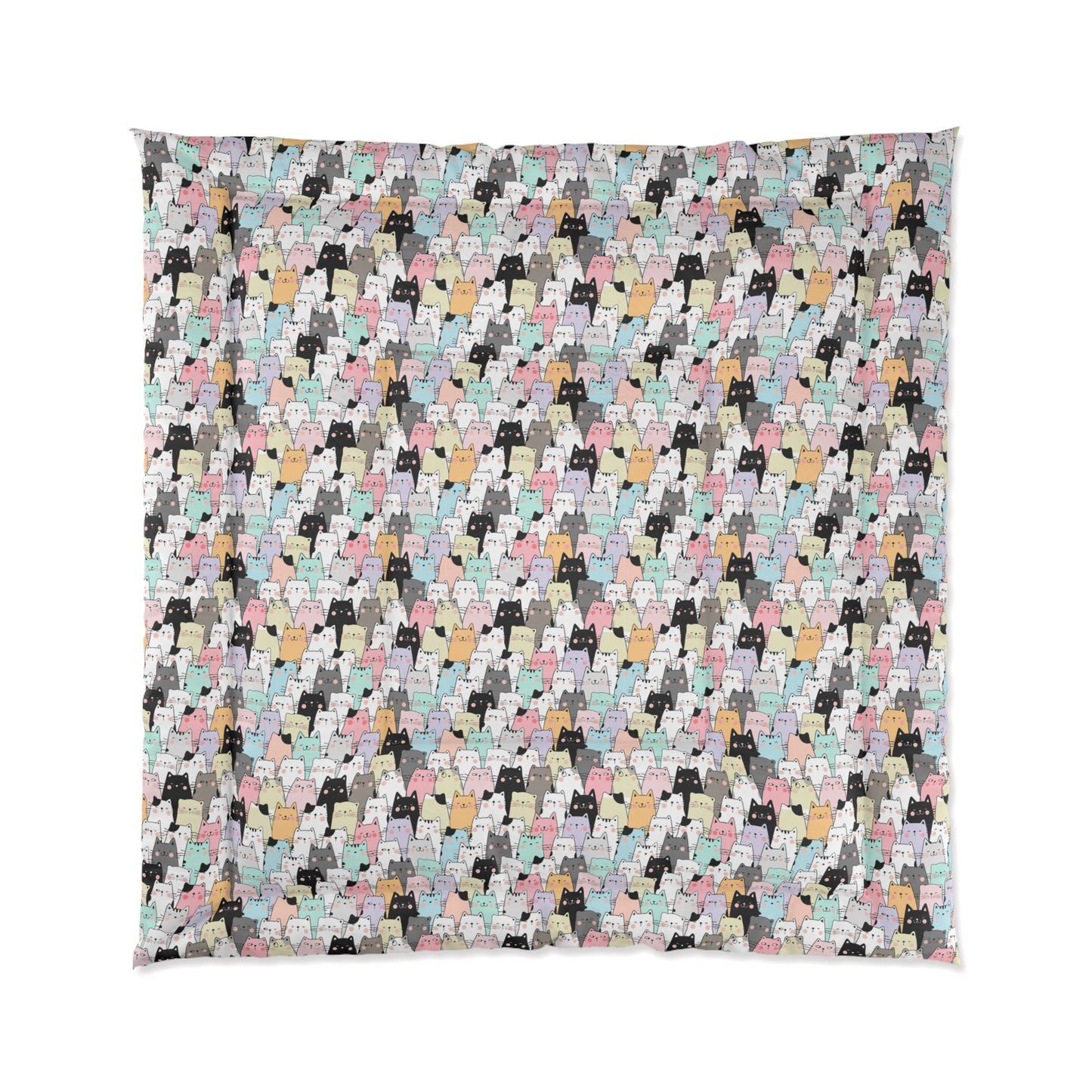 Cartoon Cats Comforter