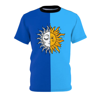 Sun & Moon Multicolor Unisex T-shirt