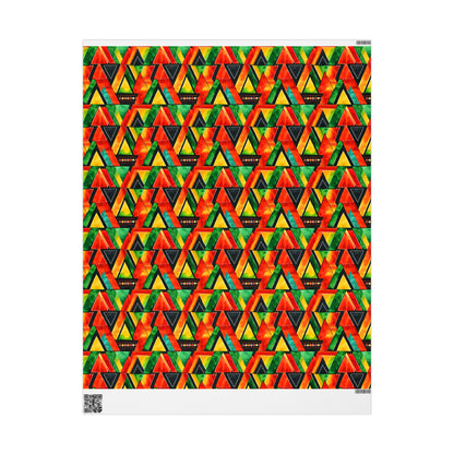 Abundance Vibes Kwanzaa Wrapping Paper