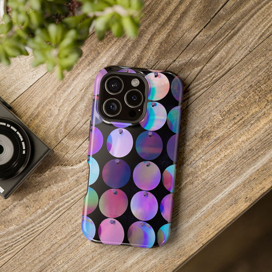 Opal Glow Sequins MagSafe® Compatible Tough Case for iPhone