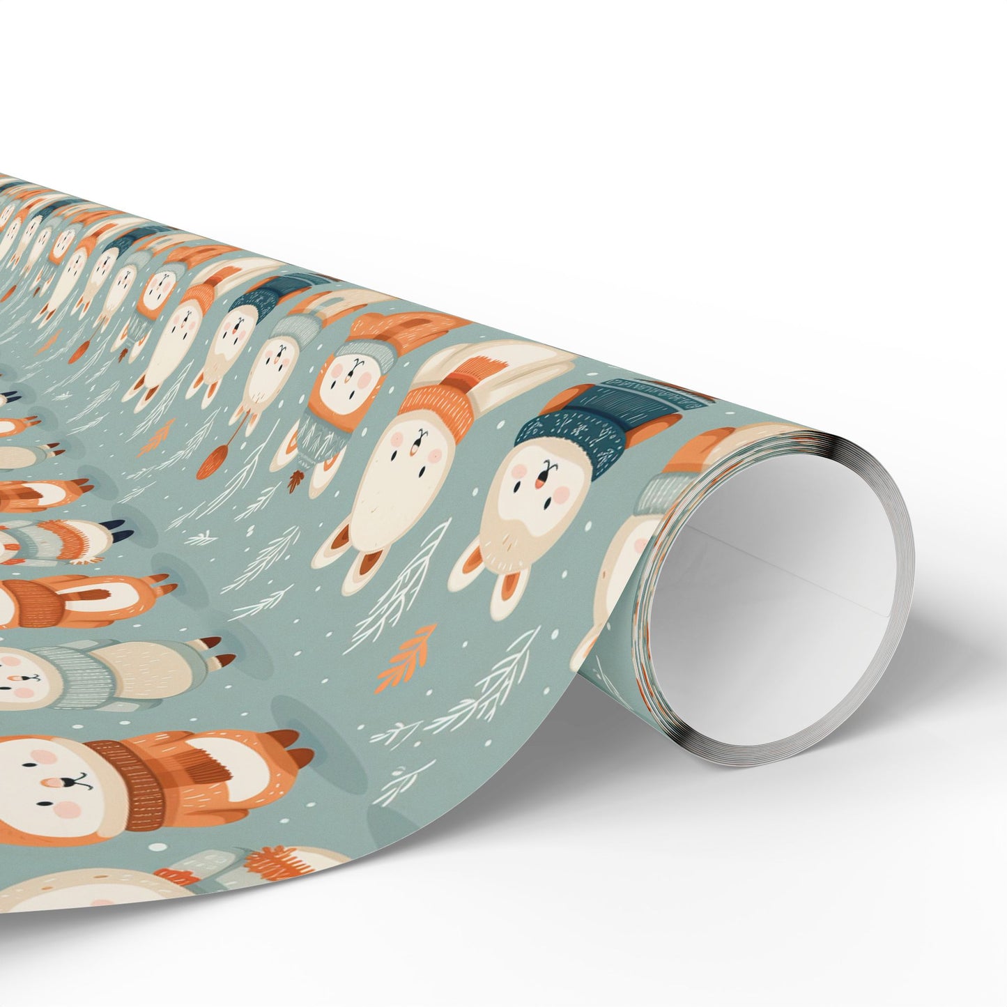 Snowy Bear Magic Wrapping Paper