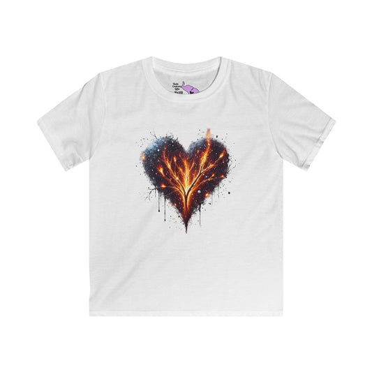 Burning Love Youth Softstyle Tee