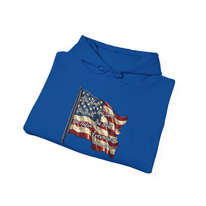 One Flag One Land One Nation Evermore Heavy Blend™ Hooded Sweatshirt