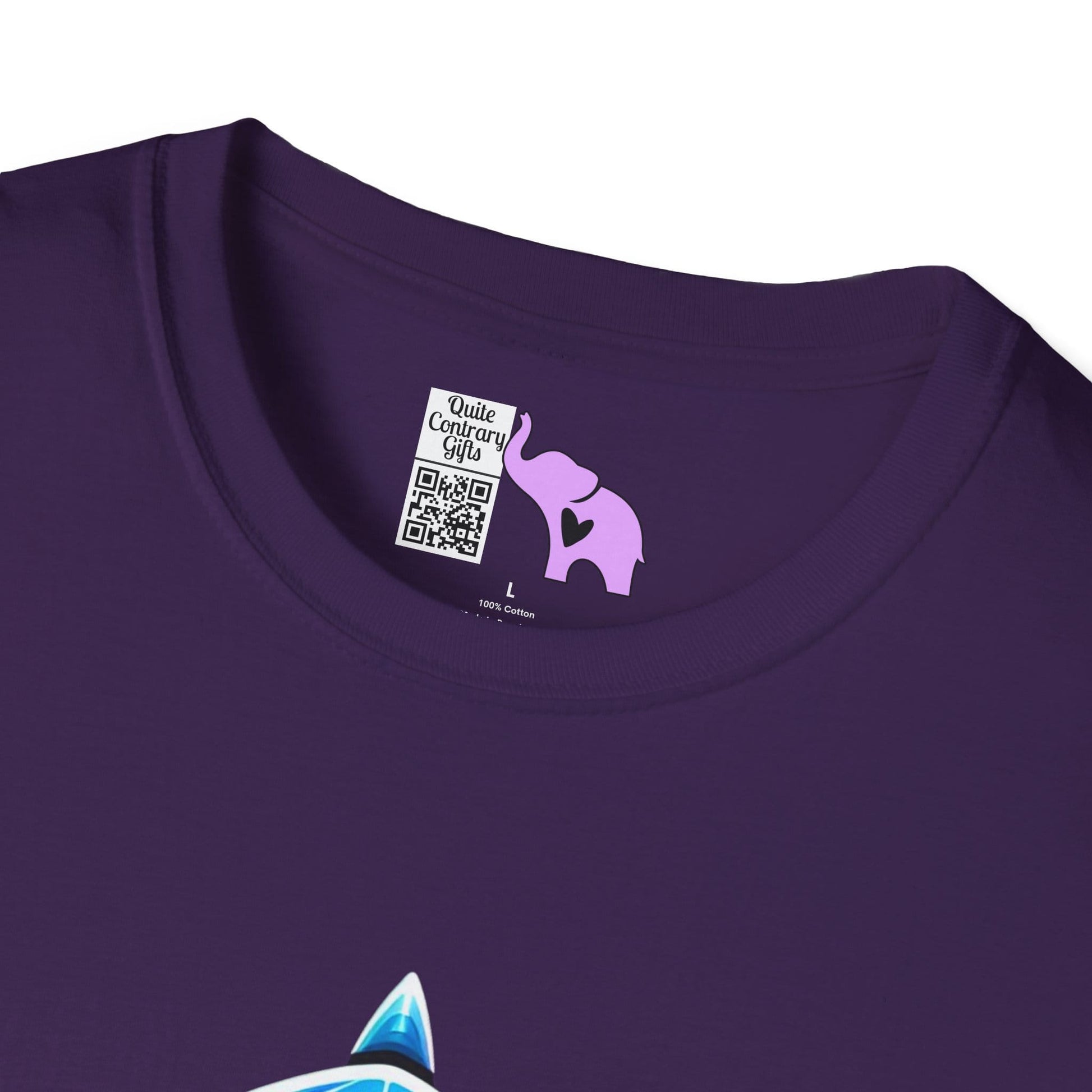 Colorful Shark Adult T-shirt