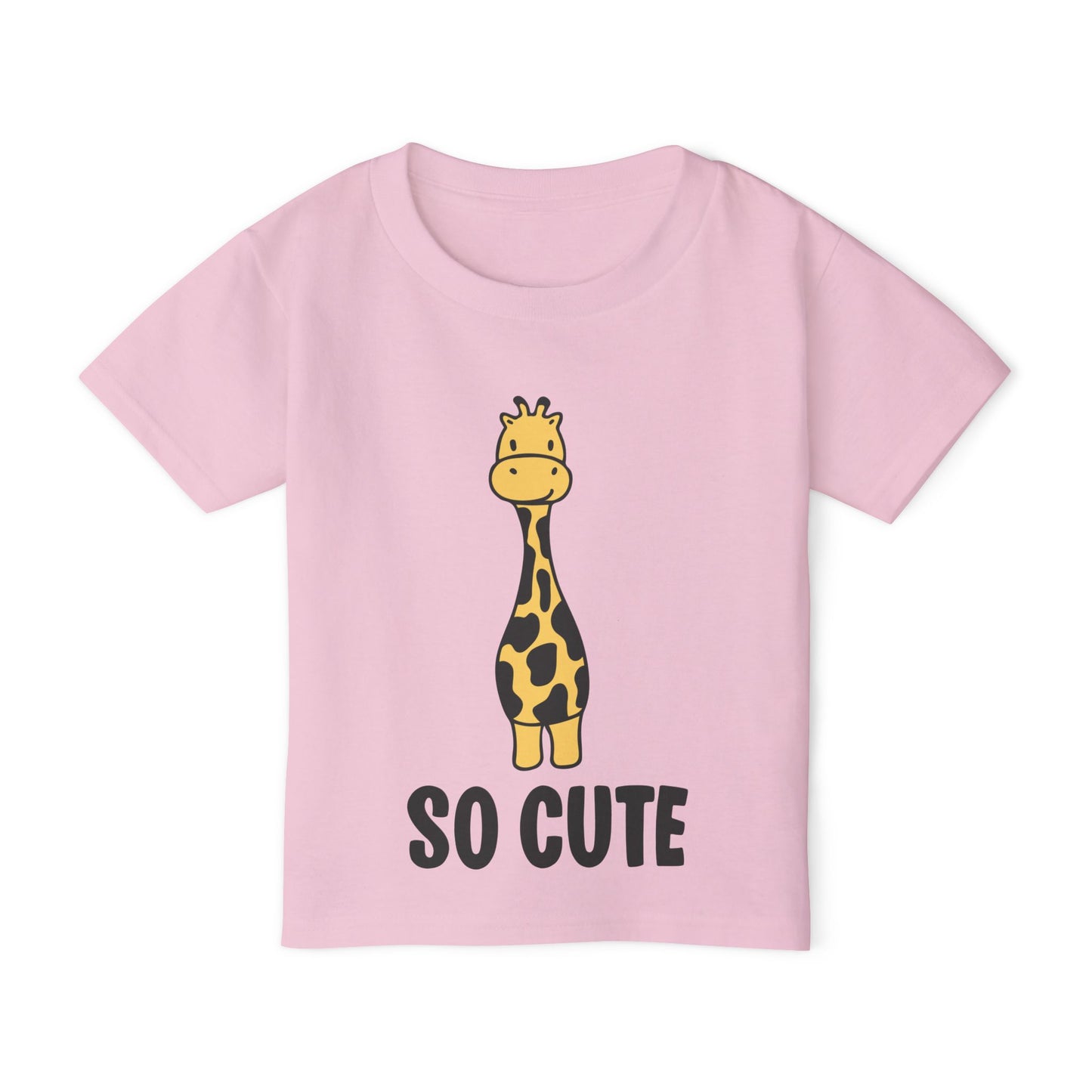 So Cute (Giraffe) Heavy Cotton™ Toddler T-shirt