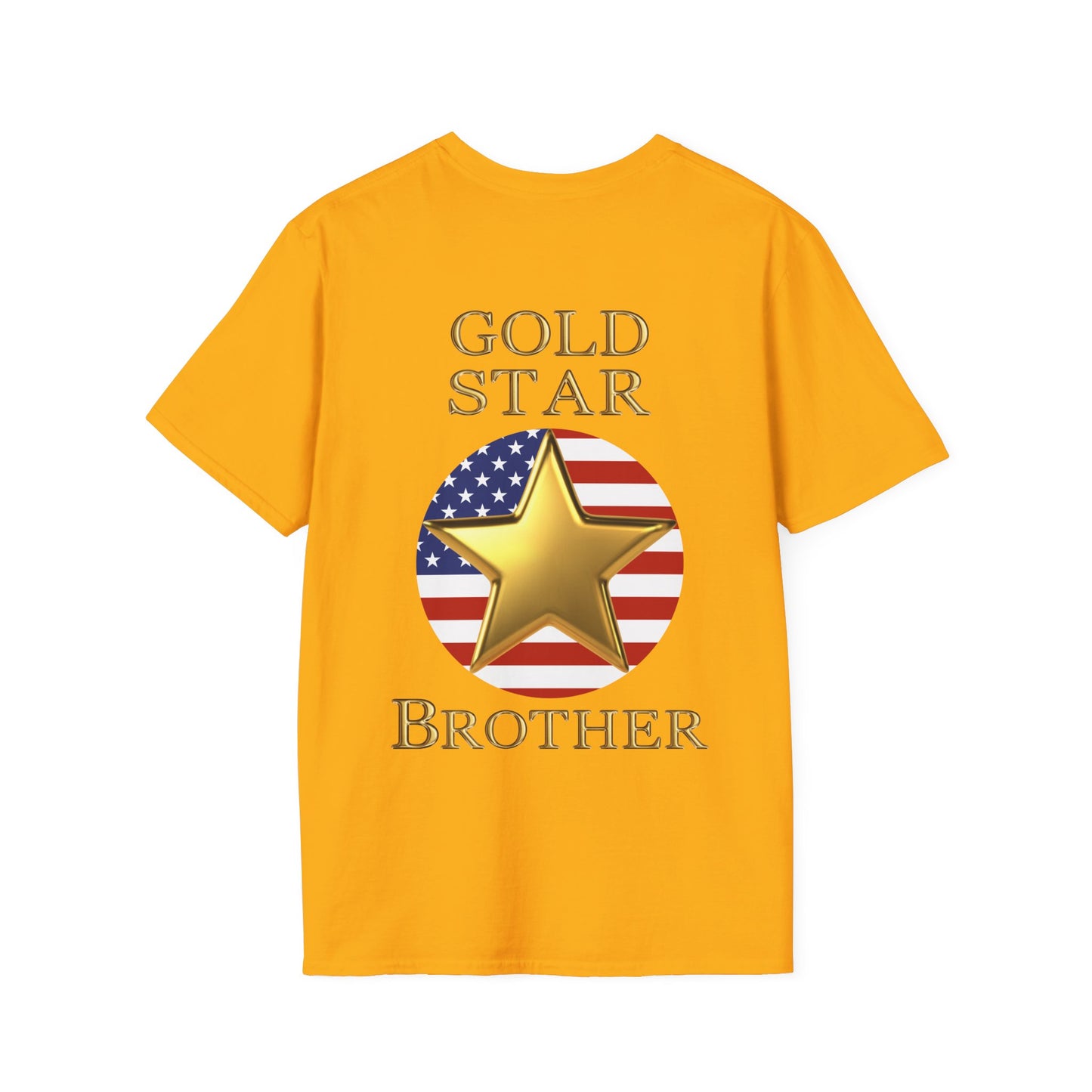 Gold Star Brother Forever Proud T-shirt