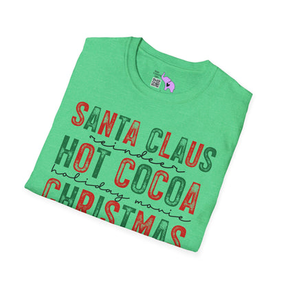 Santa Claus Hot Cocoa Chriatmas Adult T-shirt
