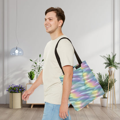 Pastel Mirage Canvas Tote Bag