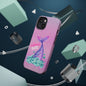 Pink Mermaid Life MagSafe® Compatible Tough Case for iPhone