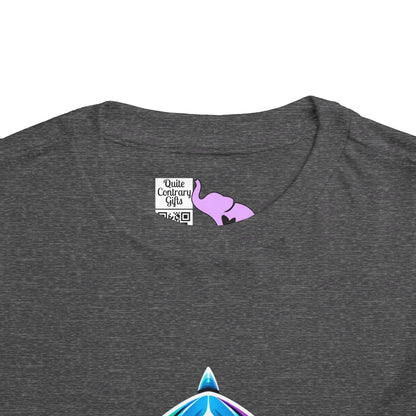 Colorful Shark Toddler Tee