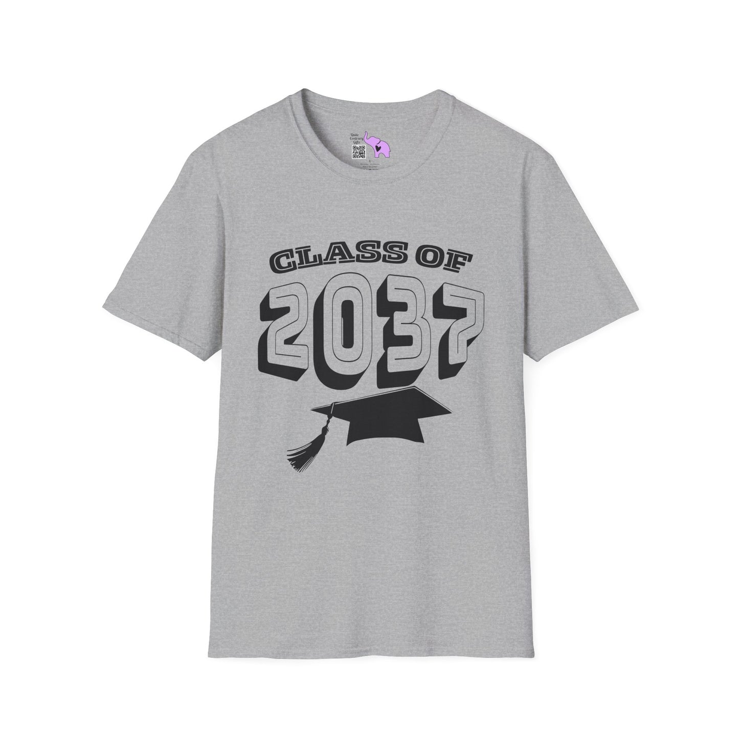 Class of 2037 Unisex Tshirt for 2025/26 First Graders