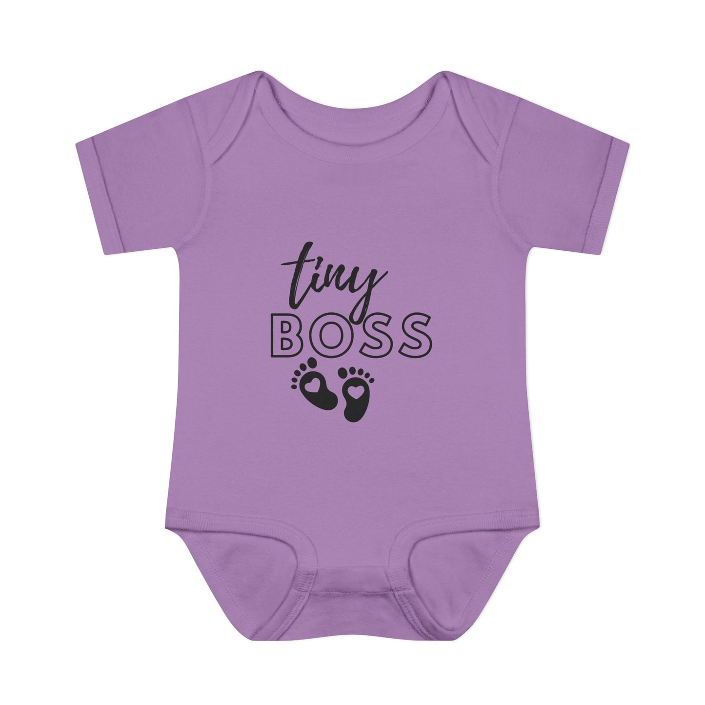 Tiny Boss Infant Baby Rib Bodysuit