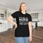 Just A Nurse Helping Jesus Save Lives Adult T-shirt