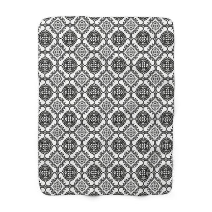 Ornamental Symmetry Fleece Blanket