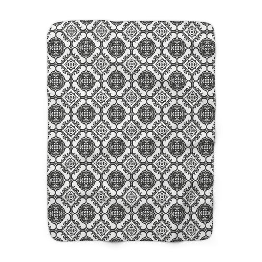 Ornamental Symmetry Fleece Blanket