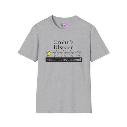 Crohn's Disease 1 Star Would Not Recommend Adult T-shirt