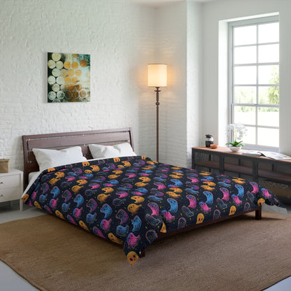 Neon Haunters Comforter
