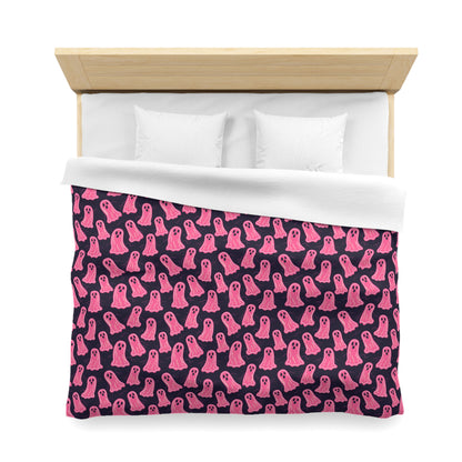 Boo Crew Microfiber Duvet Cover