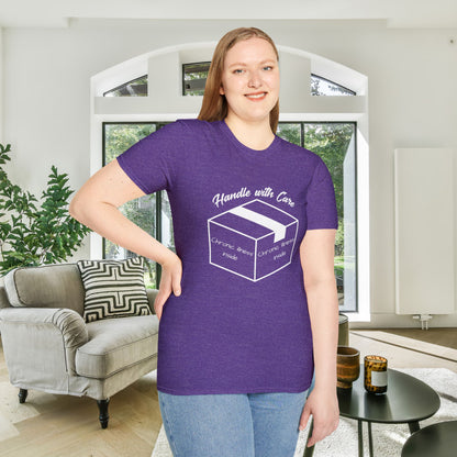 Handle With Care Chronic Illness Inside Adult T-shirt