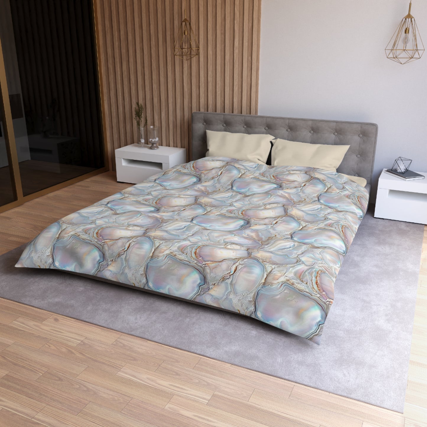 Opalescent Dreams Microfiber Duvet Cover