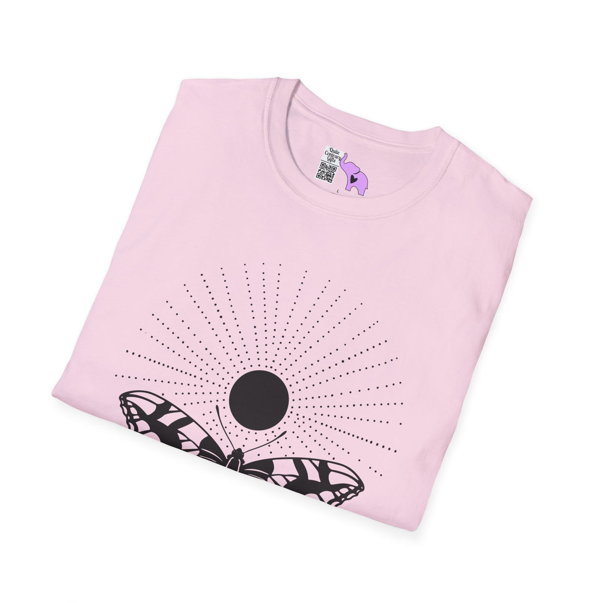 Butterfly w/Sun, Moon, & Stars Adult T-shirt