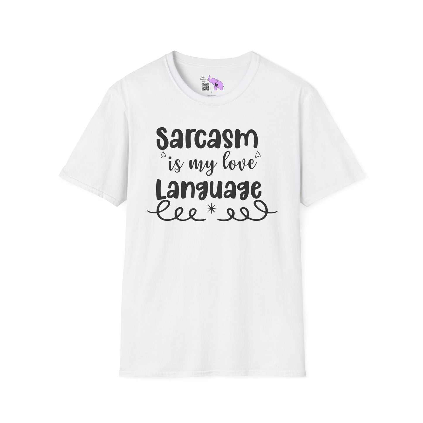 Sarcasm Is My Love Language Adult T-shirt