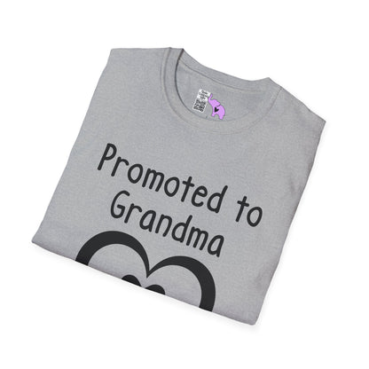 Promoted To Grandma 2027 Adult T-shirt