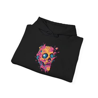 Creepy Skull Heavy Blend™ Hooded Sweatshirt