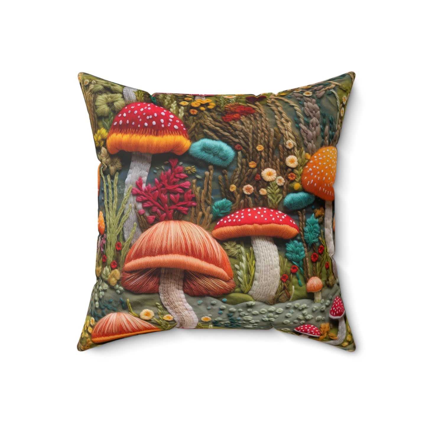 Enchanted Caps Throw Pillow