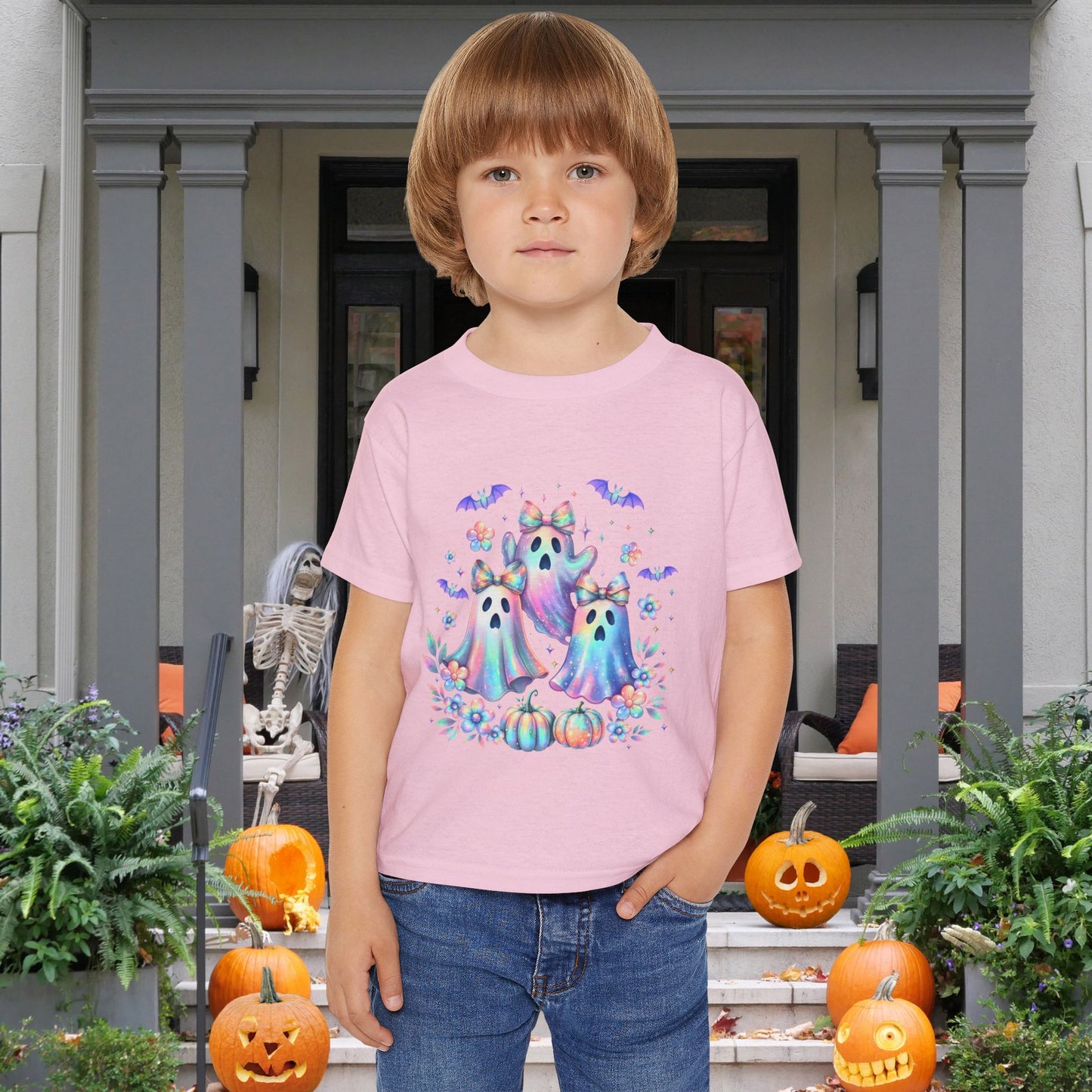 Haunted in Pastels Heavy Cotton™ Toddler T-shirt
