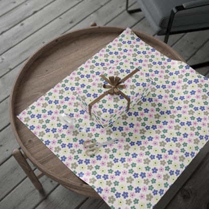 Earthbound Blooms Wrapping Paper