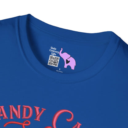 Candy Cane Wishes & Mistletoe Kisses Adult T-shirt