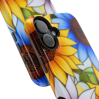 Colorful Sunflowers MagSafe® Compatible Tough Case for iPhone
