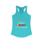 Fight Cancer In All Colors 11 Women's Ideal Racerback Tank