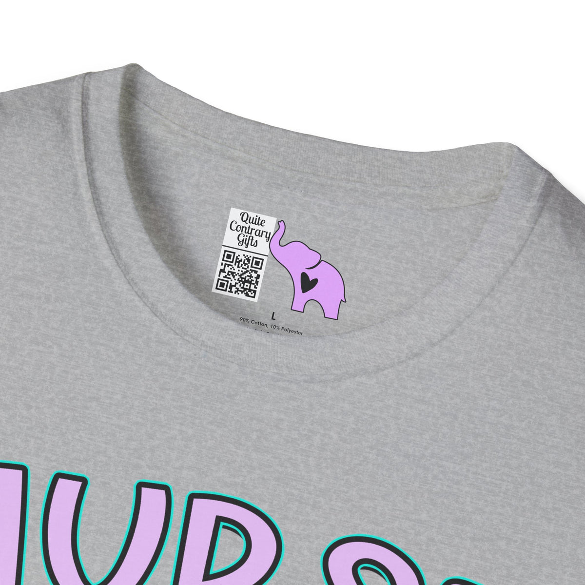 Nurse (Ribs & Flowers) Adult T-shirt