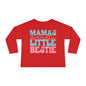 Mama's Dramatic Little Bestie Toddler Long Sleeve Tee