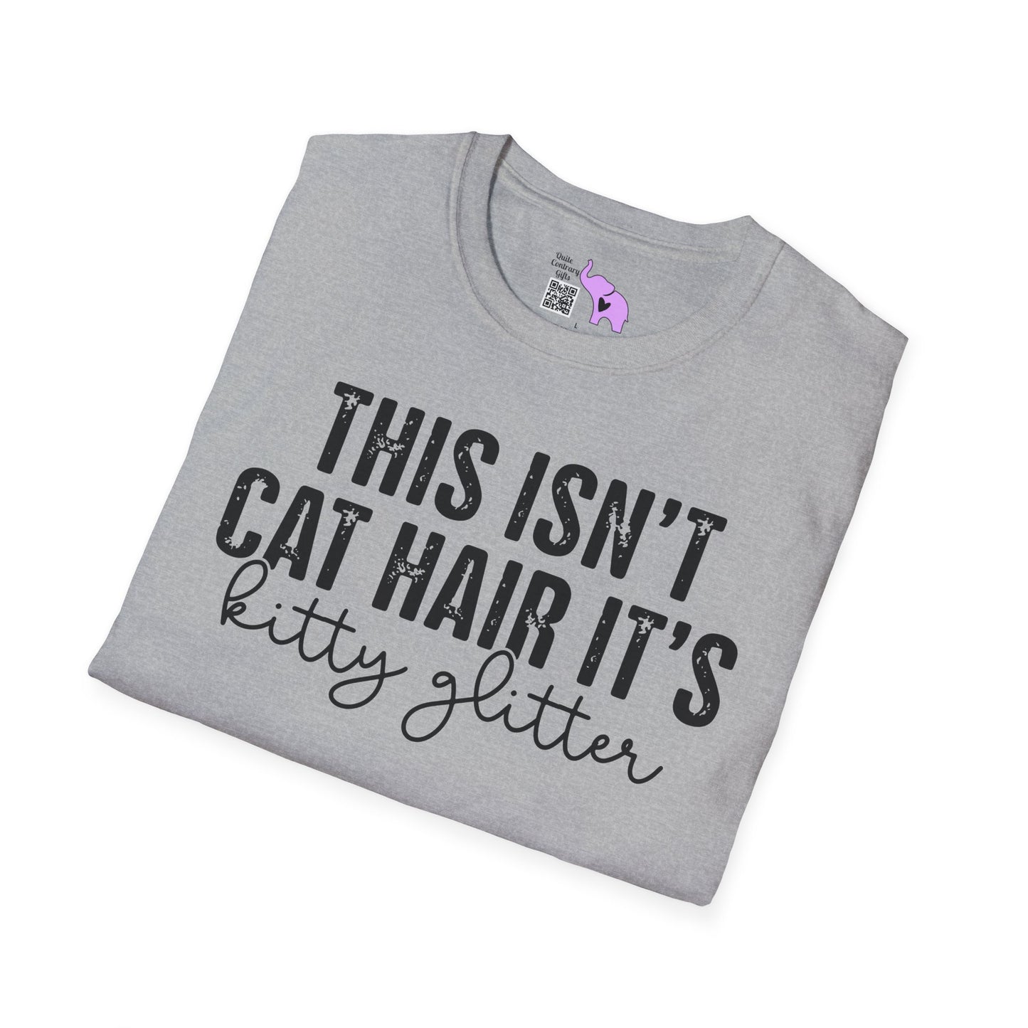 This Isn't Cat Hair It's Kitty Glitter Adult T-shirt
