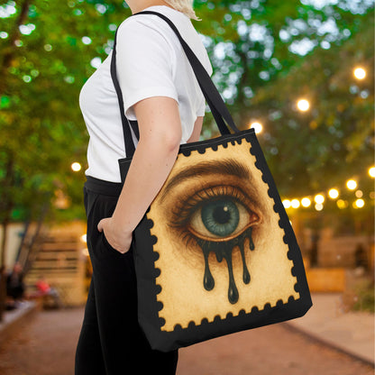 Drip Gaze Canvas Tote Bag