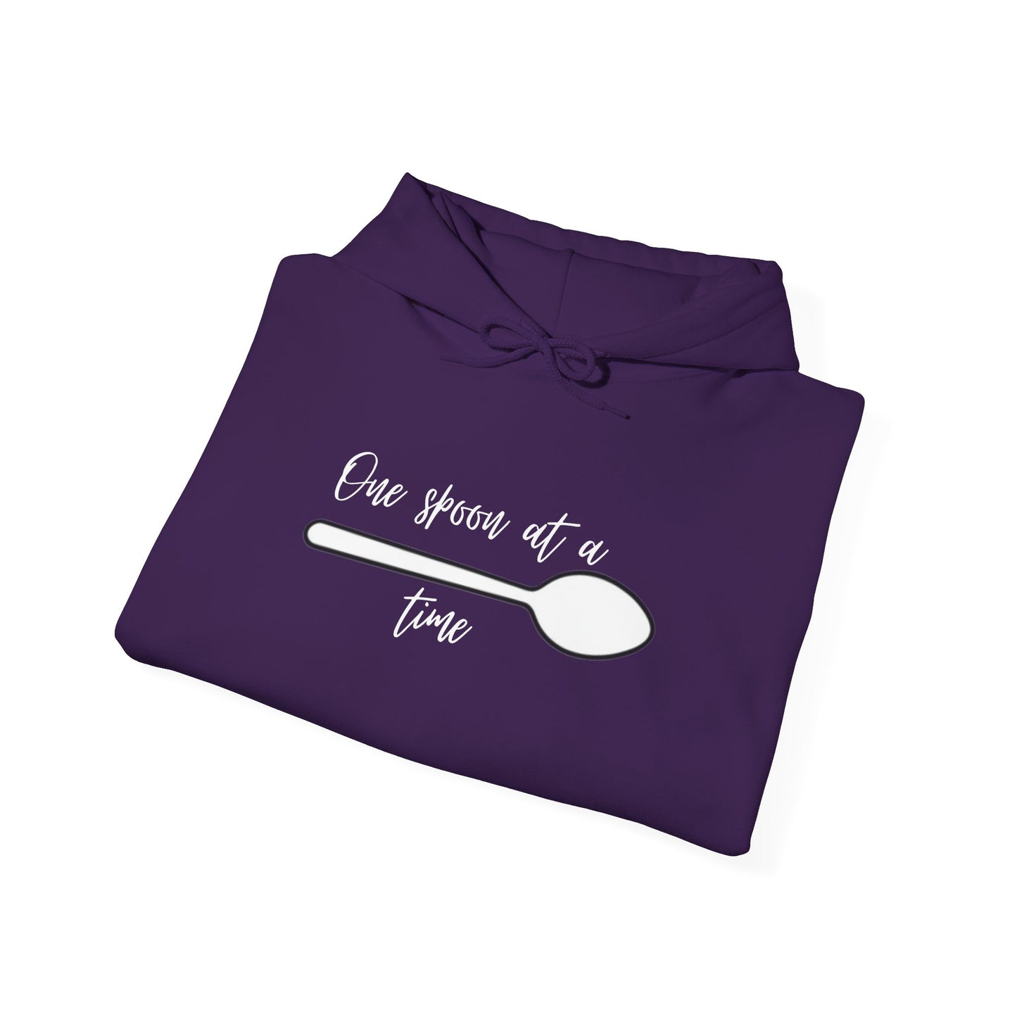 One Spoon At A Time Heavy Blend™ Hooded Sweatshirt