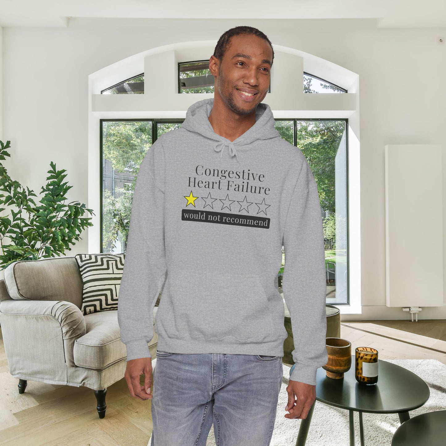 Congestive Heart Failure 1 Star Would Not Recommend Heavy Blend™ Hooded Sweatshirt
