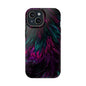 Pink Orchid Feathers MagSafe® Compatible Tough Case for iPhone