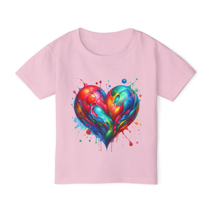 Love in Full Color Heavy Cotton™ Toddler T-shirt