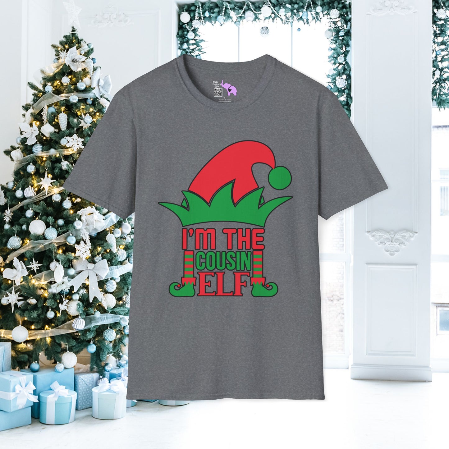 I'm The Cousin Elf Adult T-shirt