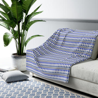 Sapphire Cairn Stripes Basic Bedding Set