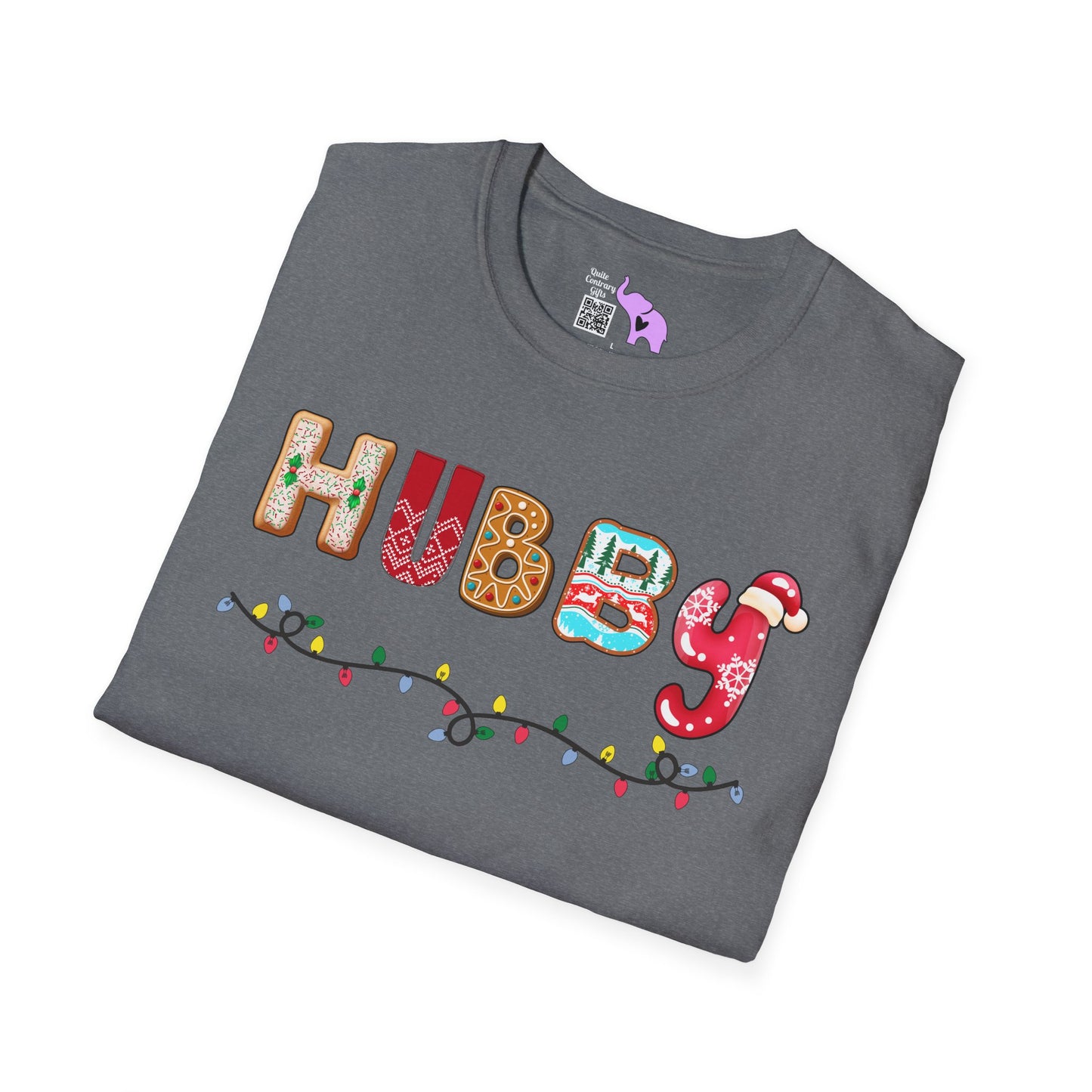 Christmas Hubby Adult T-shirt