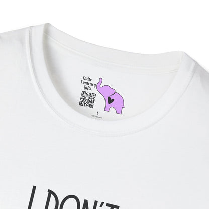 I Don't Trust Words, I Trust Actions Adult T-shirt