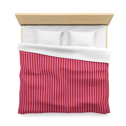Be Mine Stripes Microfiber Duvet Cover