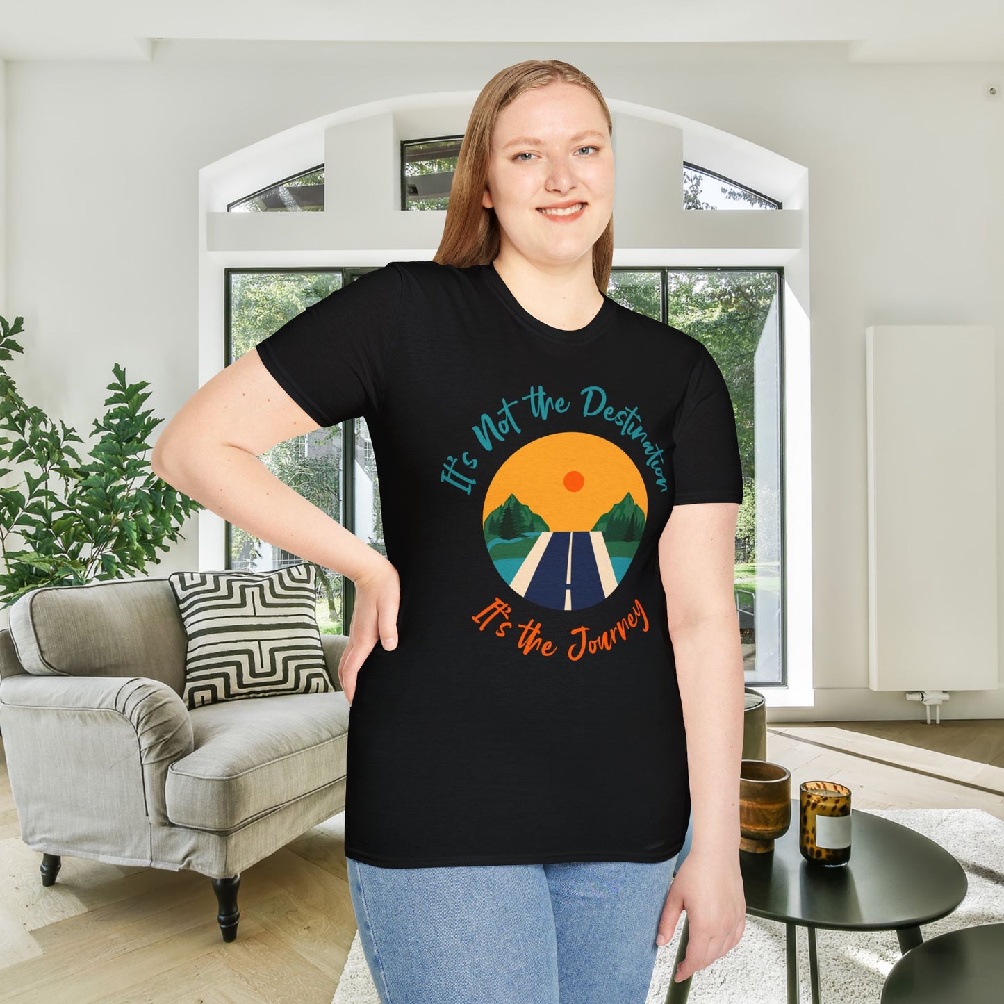 It's Not The Destination It's The Journey Adult T-shirt