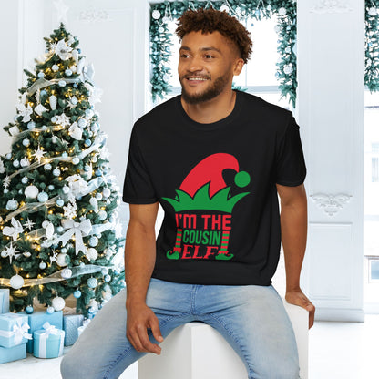 I'm The Cousin Elf Adult T-shirt