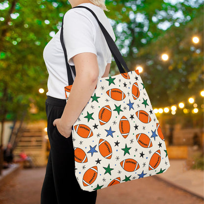 Touchdown Stars Canvas Tote Bag